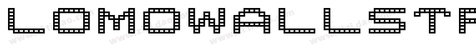 LomoWallStrip LT Std 100字体转换